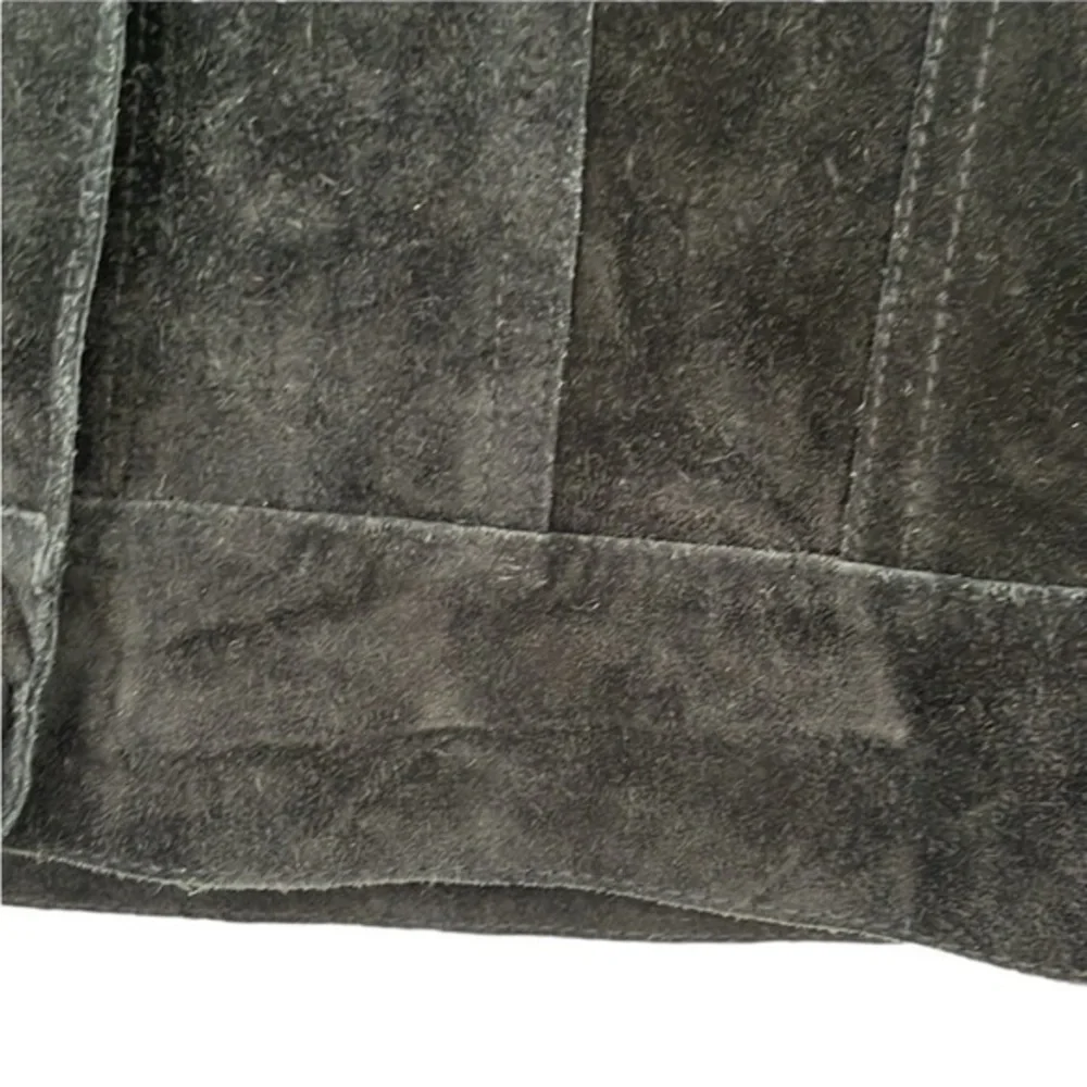 Theory Real Rabbit Fur Leather Jacket - Picture 8 of 13